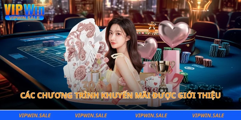 Các chương trình khuyến mãi được giới thiệu Vipwin nổi bật nhất