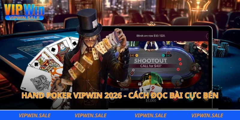 Hand poker Vipwin 2026 - Cách đọc bài cực bén
