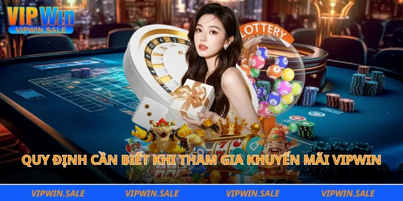 Quy định cần biết khi tham gia khuyến mãi Vipwin 