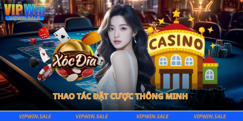 Thao tác đặt cược thông minh giúp cược thủ dễ dàng gặt hái thành công